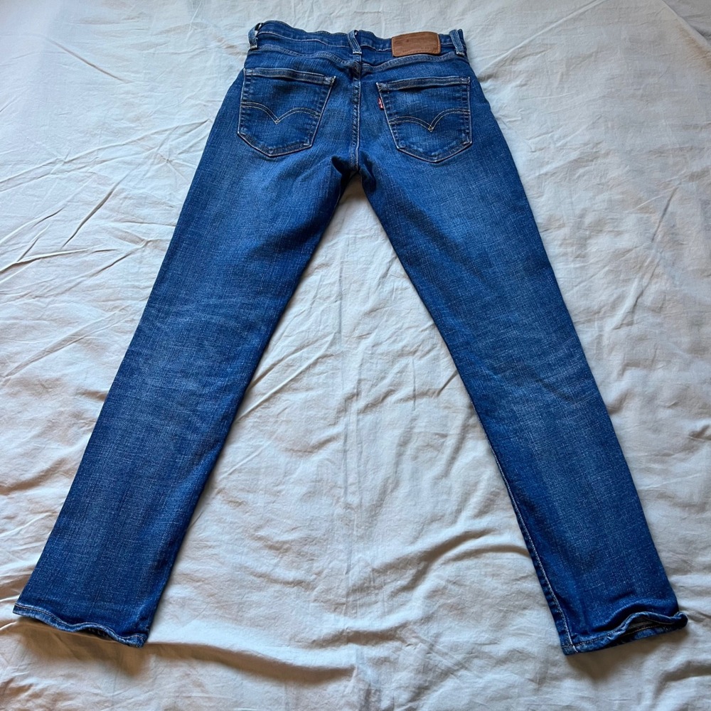 LEVI'S 511 Jeans Mens Size 29x30 Blue Denim Five Pocket Design Slim‎ Fit Casual